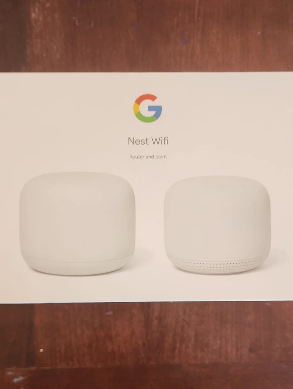 google Nest Wifi Router and Point - White